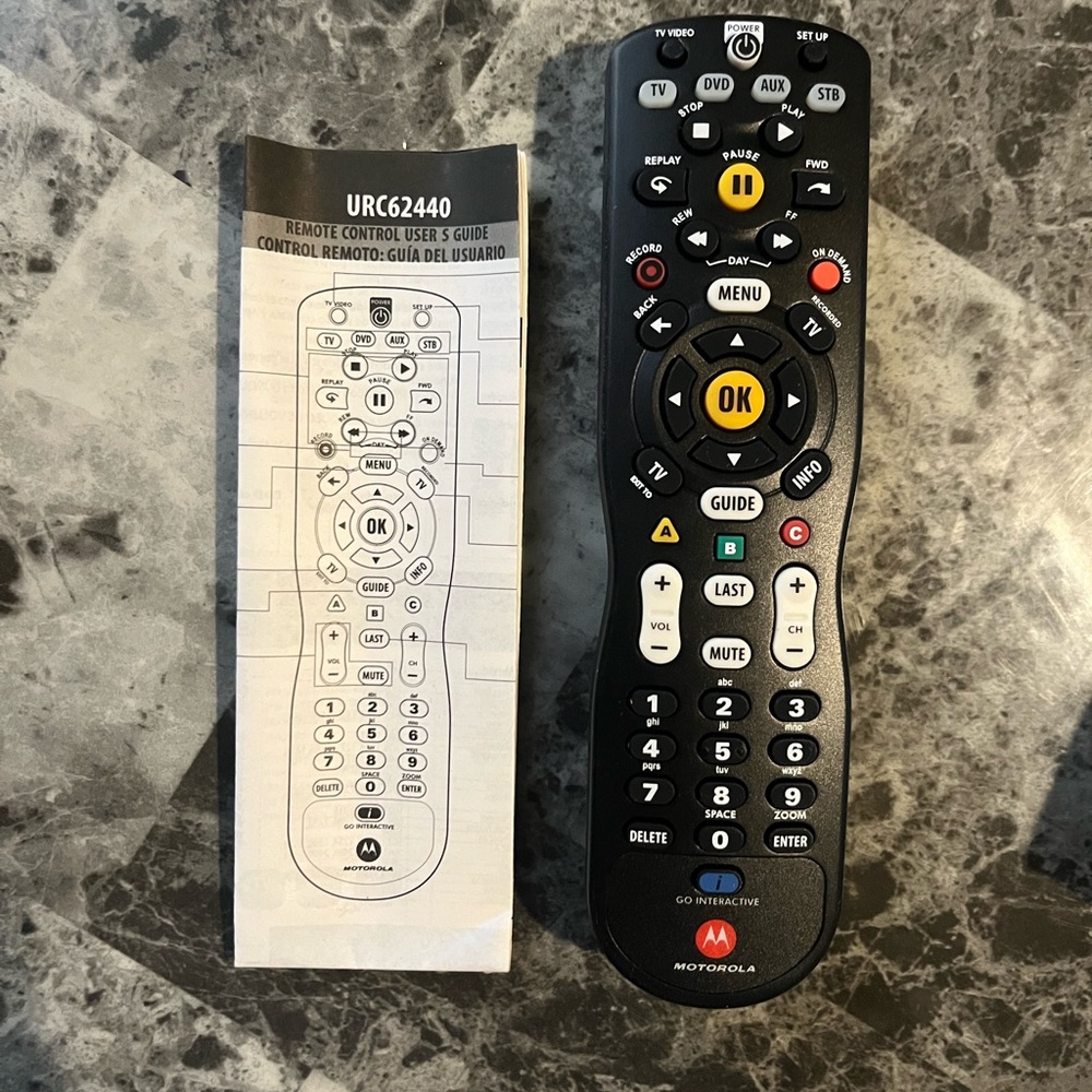 Motorola Universal Remote Control